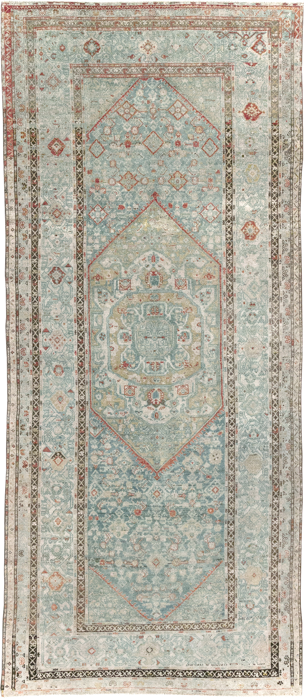 Antique Persian Malayer Gallery Rug, No.32515 - Gsblank