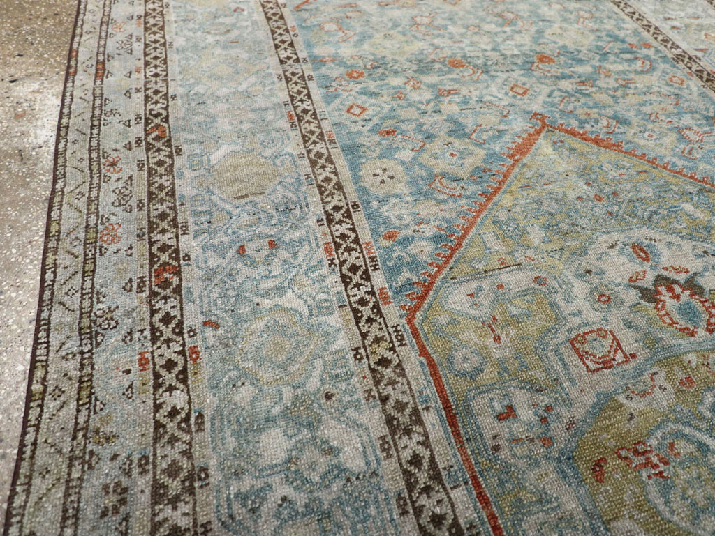 Antique Persian Malayer Gallery Rug, No.32515 - Gsblank