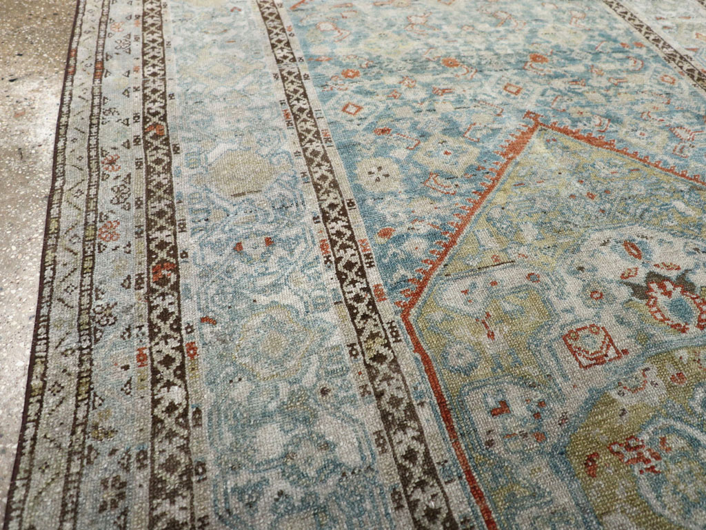 Antique Persian Malayer Gallery Rug, No.32515 - Gsblank