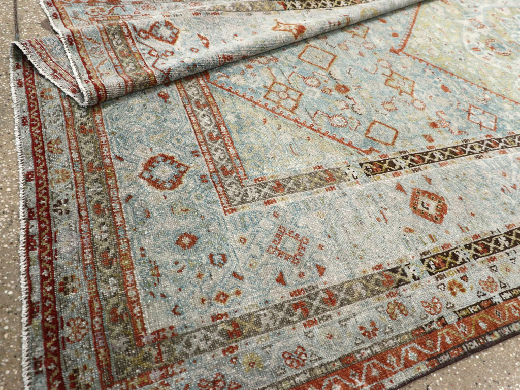 Antique Persian Malayer Gallery Rug, No.32515 - Gsblank