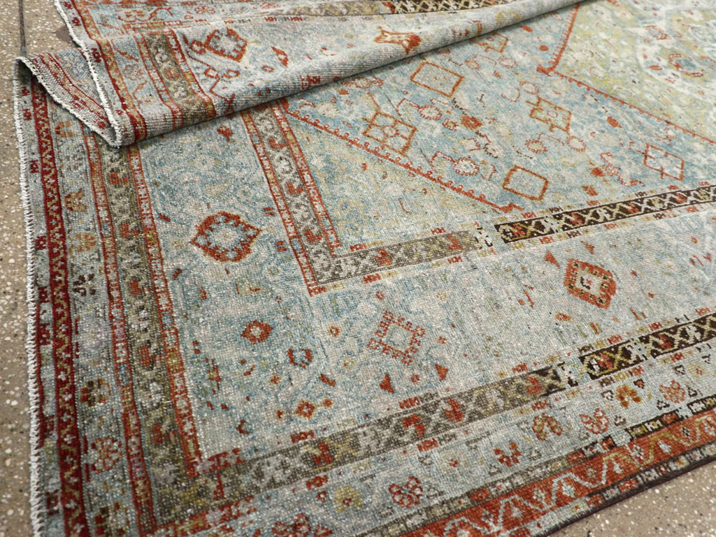Antique Persian Malayer Gallery Rug, No.32515 - Gsblank