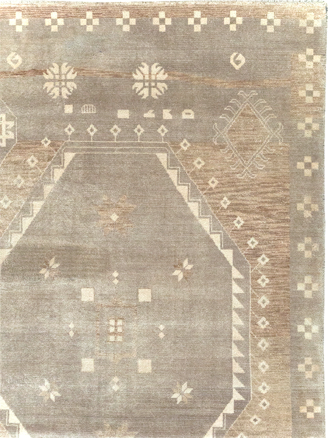 Modern Turkish Anatolian Room Size Carpet, No.32517 - Gsblank