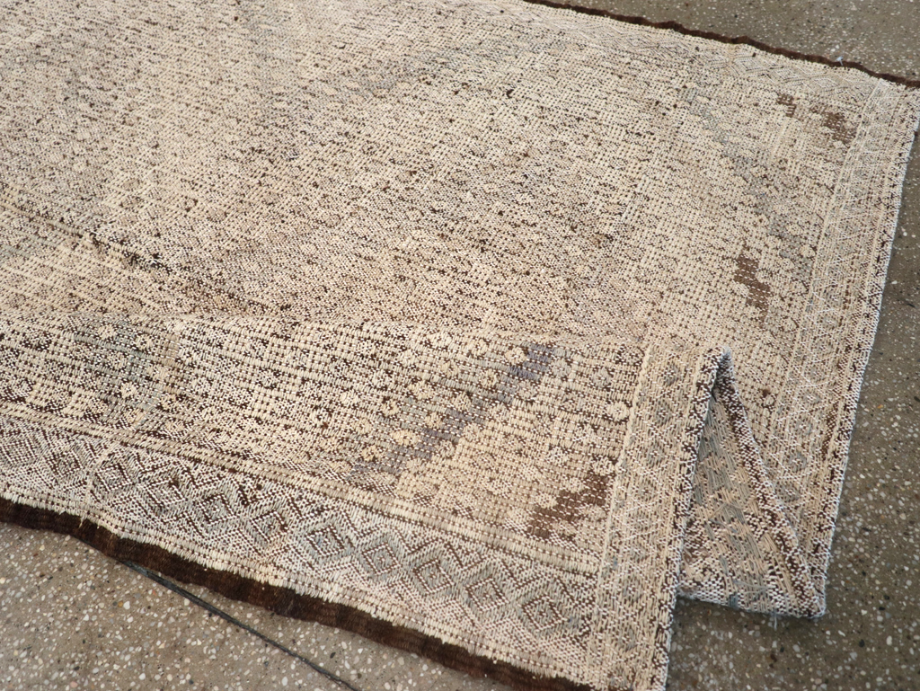 Vintage Moroccan Flatweave Kilim, No.32541 - Gsblank