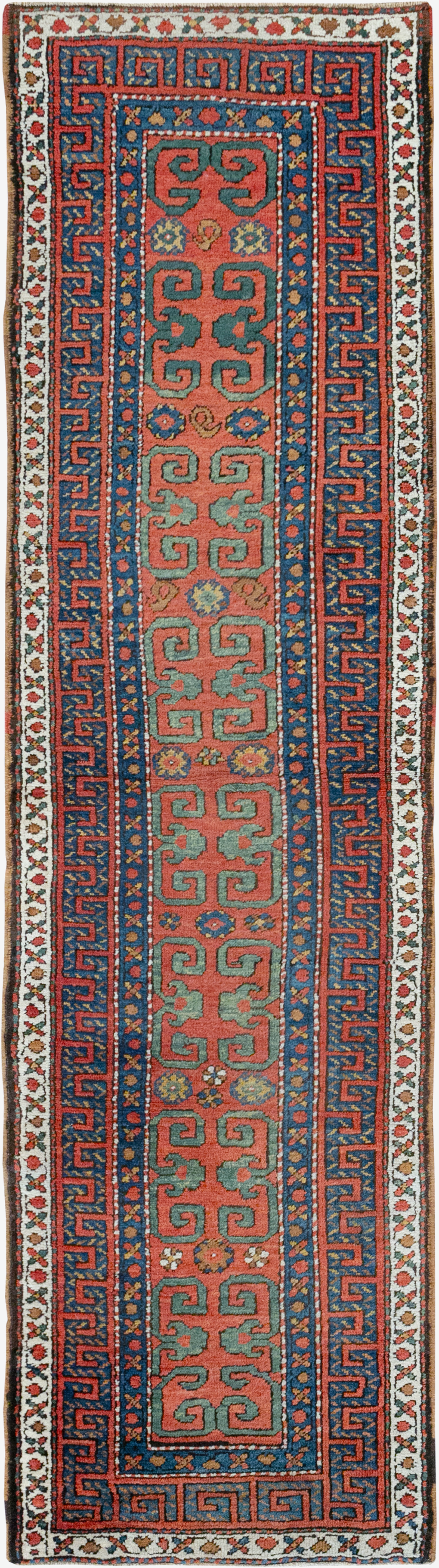Antique Persian Heriz Runner, No.32545 - Gsblank