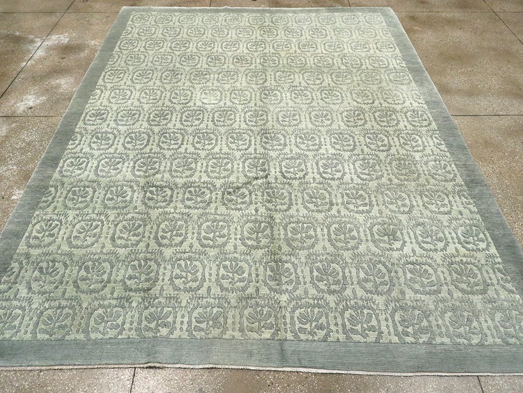 Modern Tibetan Room Size Carpet, No.32546 - Gsblank