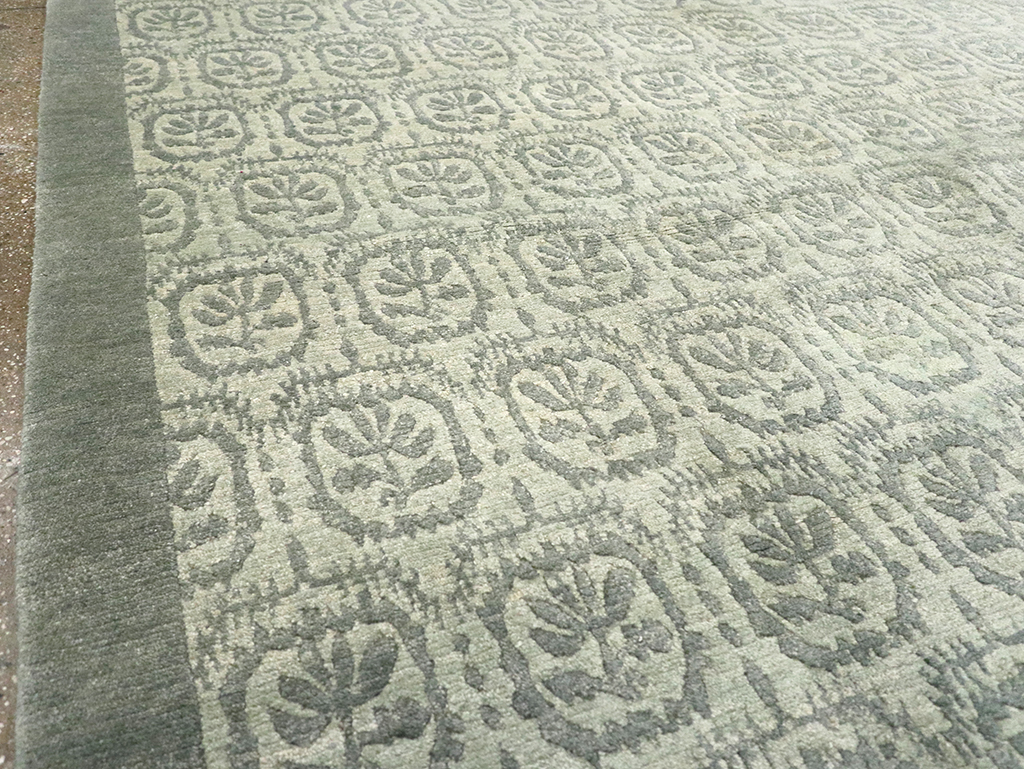 Modern Tibetan Room Size Carpet, No.32546 - Gsblank