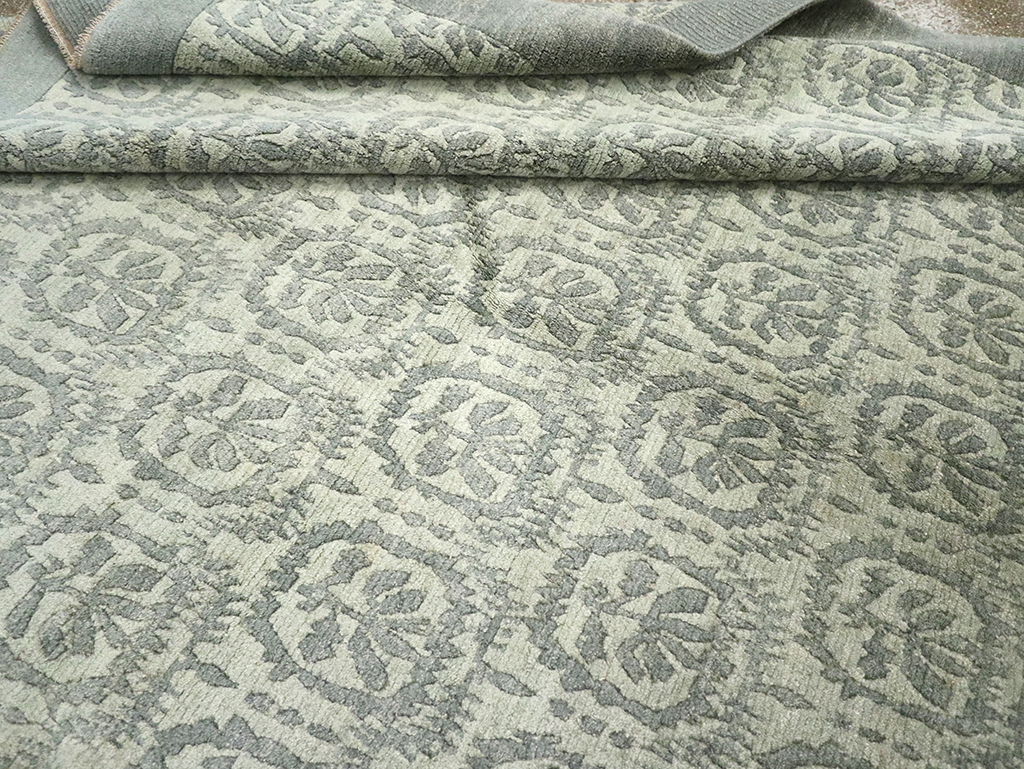 Modern Tibetan Room Size Carpet, No.32546 - Gsblank