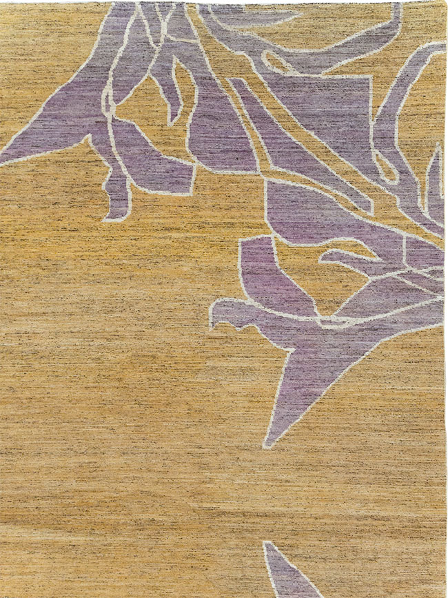 Modern East Turkestan Khotan Square Room Size Carpet, No.32555 - Gsblank