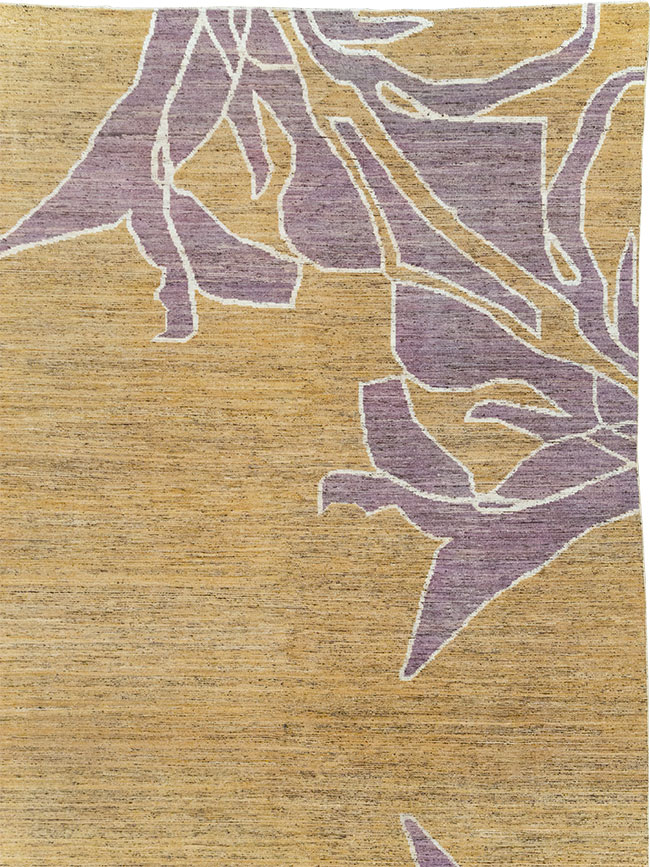 Modern East Turkestan Khotan Square Room Size Carpet, No.32555 - Gsblank