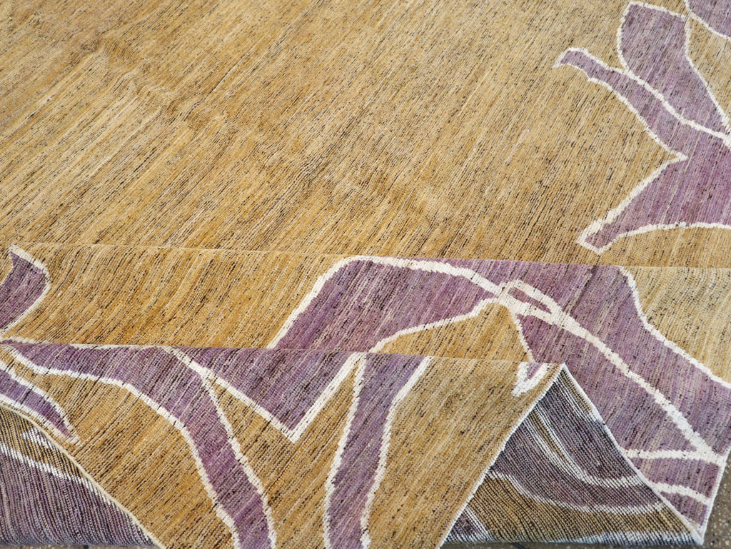 Modern East Turkestan Khotan Square Room Size Carpet, No.32555 - Gsblank