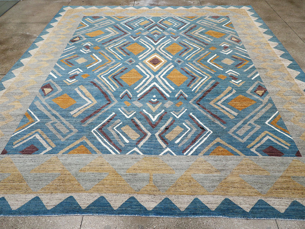 Modern East Turkestan Khotan Large Room Size Carpet, No.32557 - Gsblank