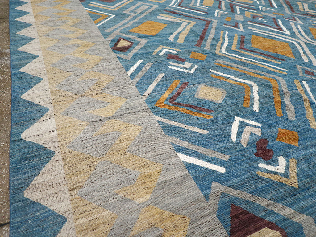 Modern East Turkestan Khotan Large Room Size Carpet, No.32557 - Gsblank