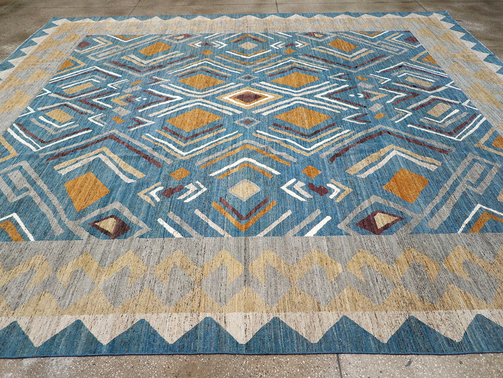 Modern East Turkestan Khotan Large Room Size Carpet, No.32557 - Gsblank