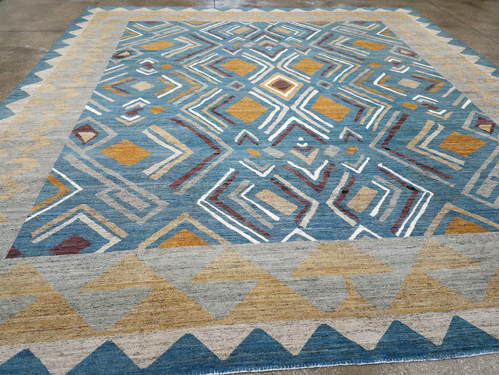 Modern East Turkestan Khotan Large Room Size Carpet, No.32557 - Gsblank