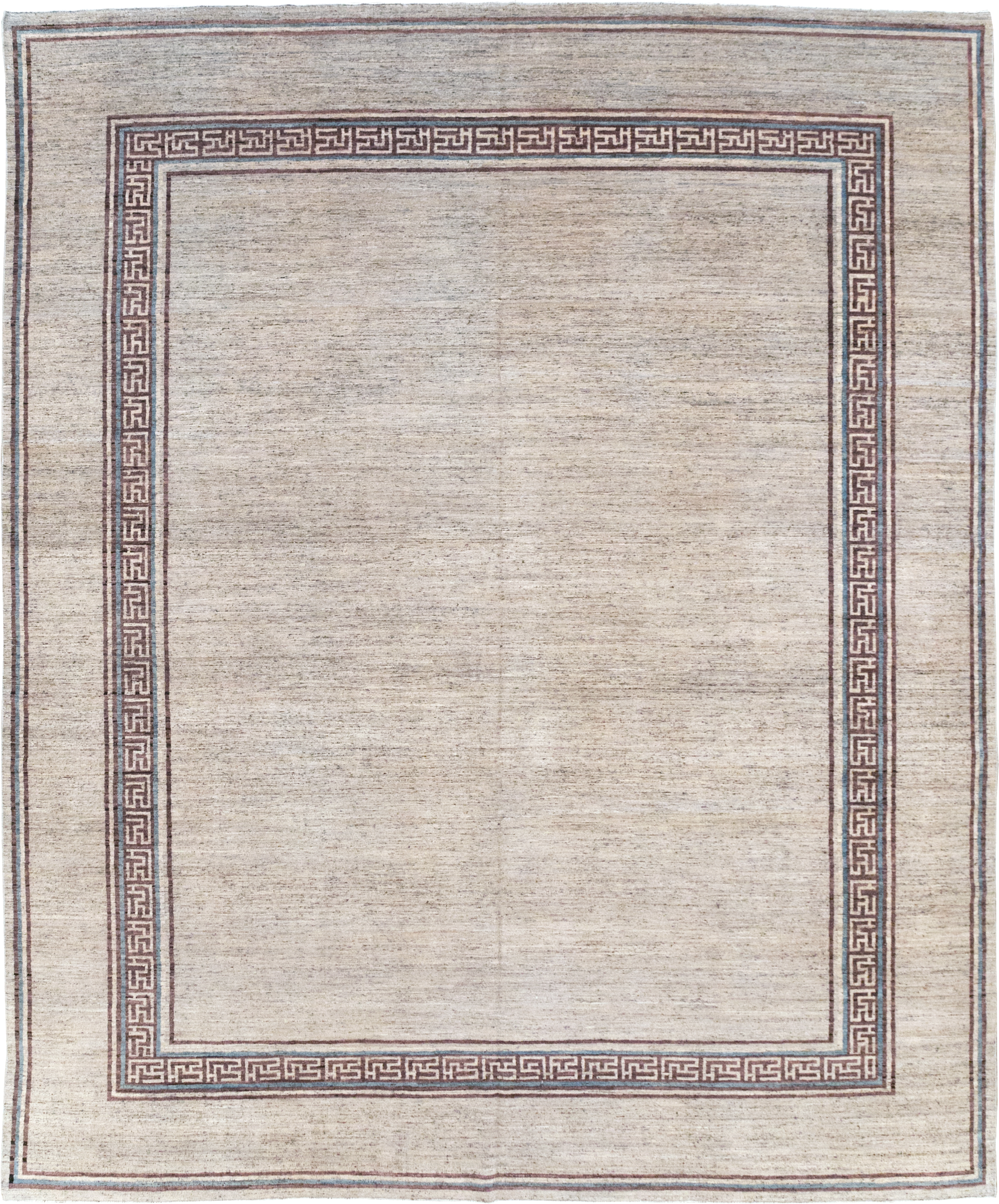 Modern East Turkestan Khotan Room Size Carpet, No.32558 - Gsblank