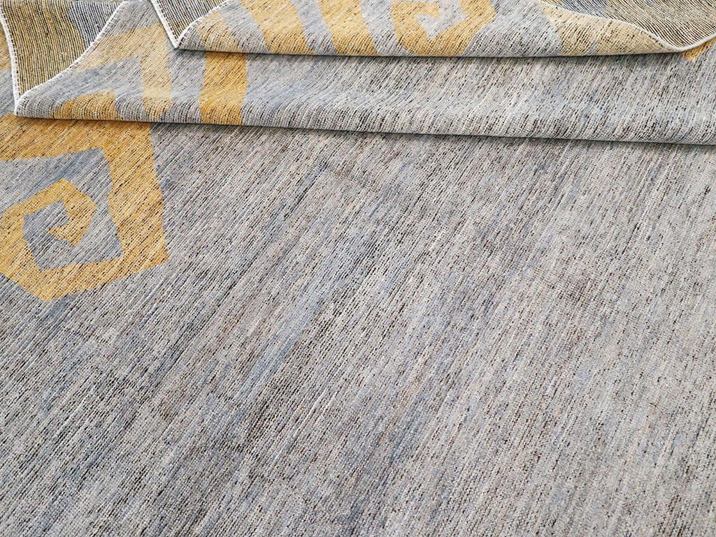 Modern East Turkestan Khotan Room Size Carpet, No.32560 - Gsblank