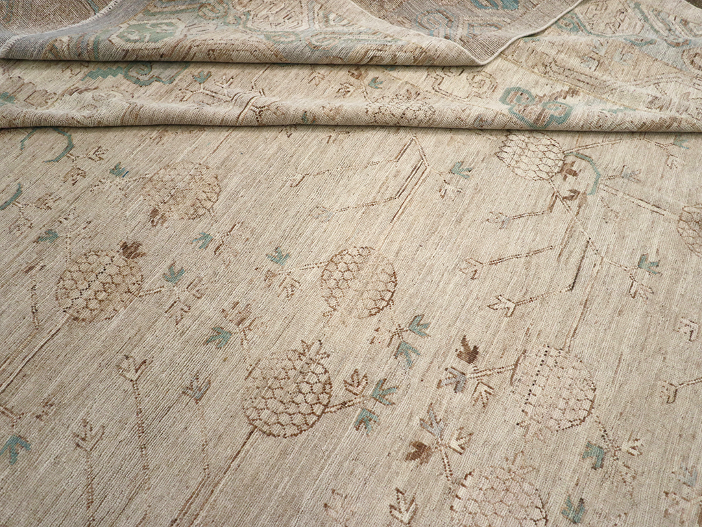 Modern East Turkestan Khotan Large Carpet, No.32569 - Gsblank