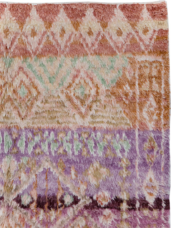 Vintage Moroccan Accent Rug, No.32583 - Gsblank