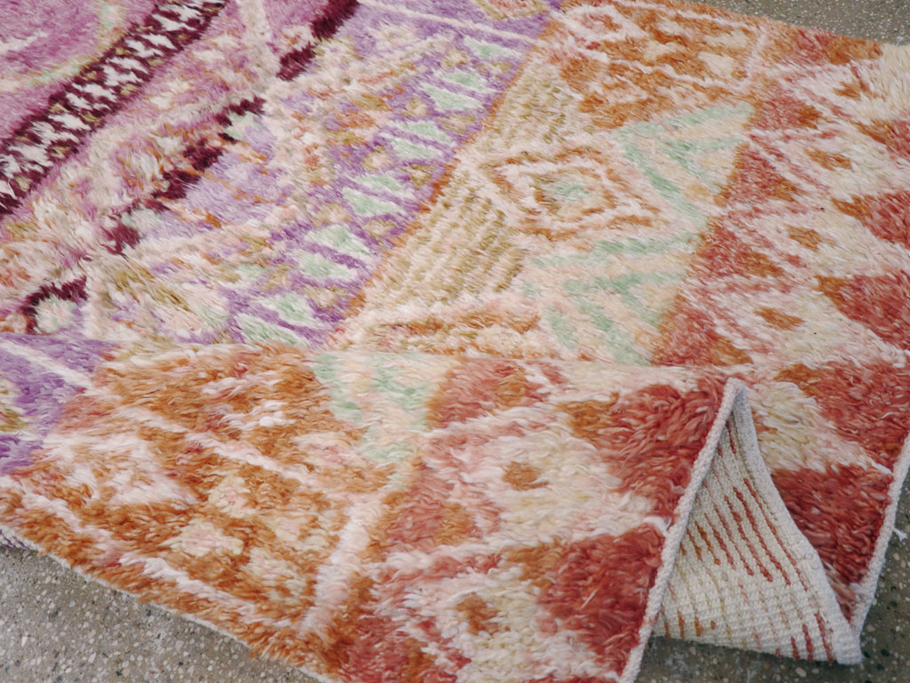 Vintage Moroccan Accent Rug, No.32583 - Gsblank