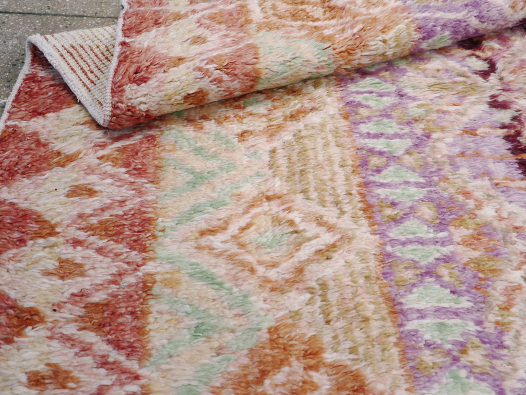 Vintage Moroccan Accent Rug, No.32583 - Gsblank