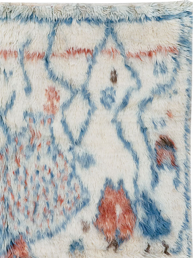 Vintage Moroccan Accent Rug, No.32584 - Gsblank