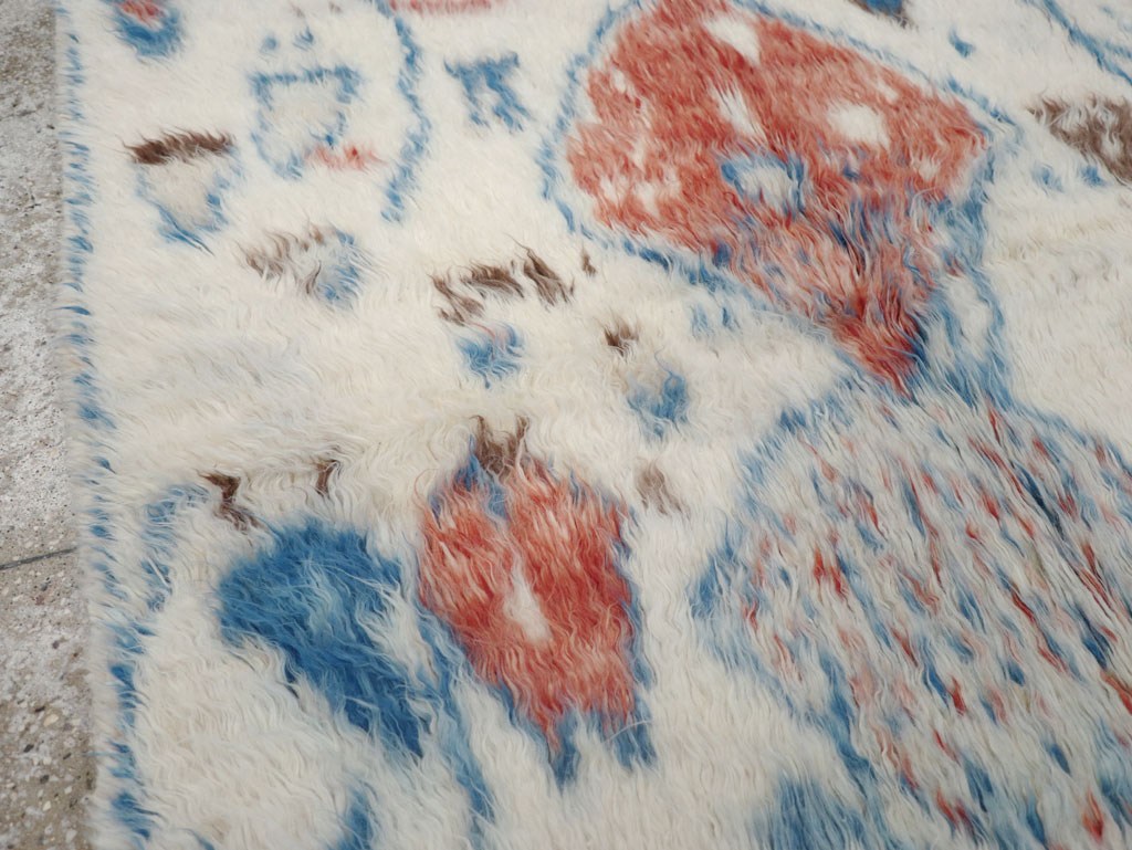 Vintage Moroccan Accent Rug, No.32584 - Gsblank