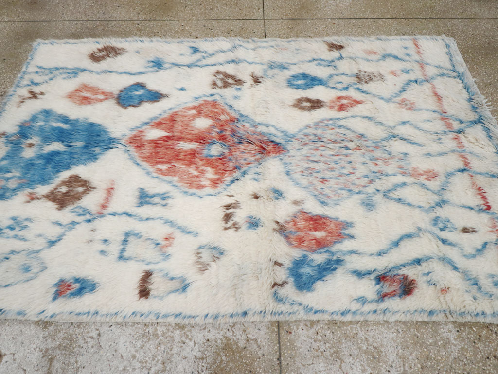 Vintage Moroccan Accent Rug, No.32584 - Gsblank