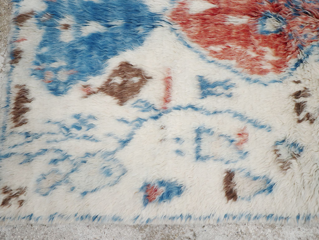 Vintage Moroccan Accent Rug, No.32584 - Gsblank