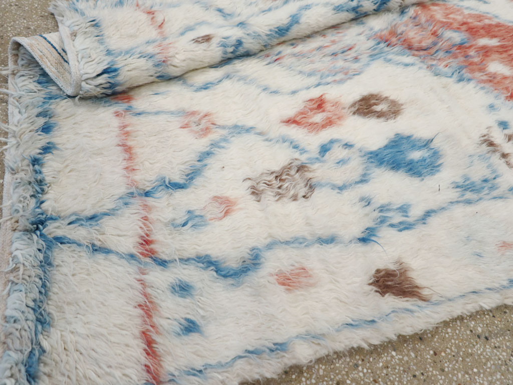 Vintage Moroccan Accent Rug, No.32584 - Gsblank