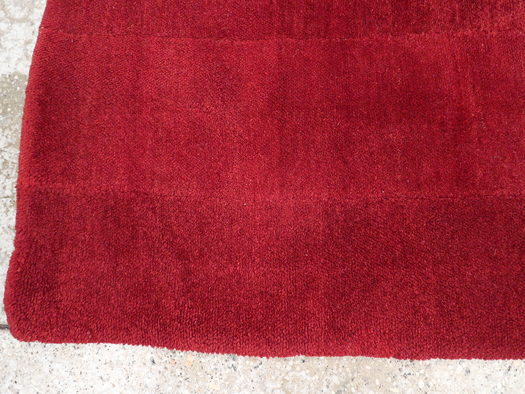 Vintage Tibetan Throw Rug, No.32586 - Gsblank