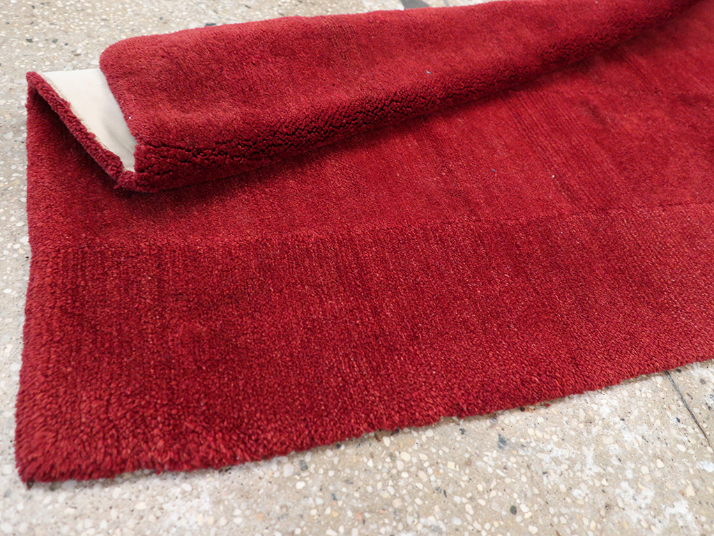 Vintage Tibetan Throw Rug, No.32586 - Gsblank