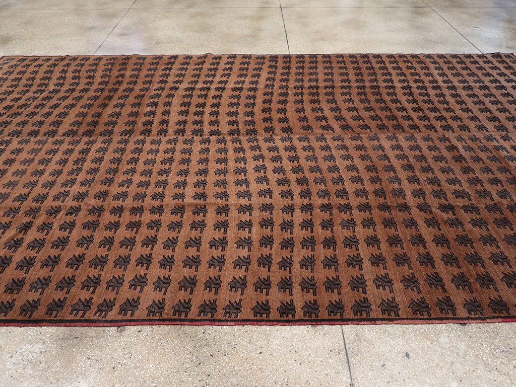 Vintage Turkish Anatolian Room Size Carpet, No.32588 - Gsblank