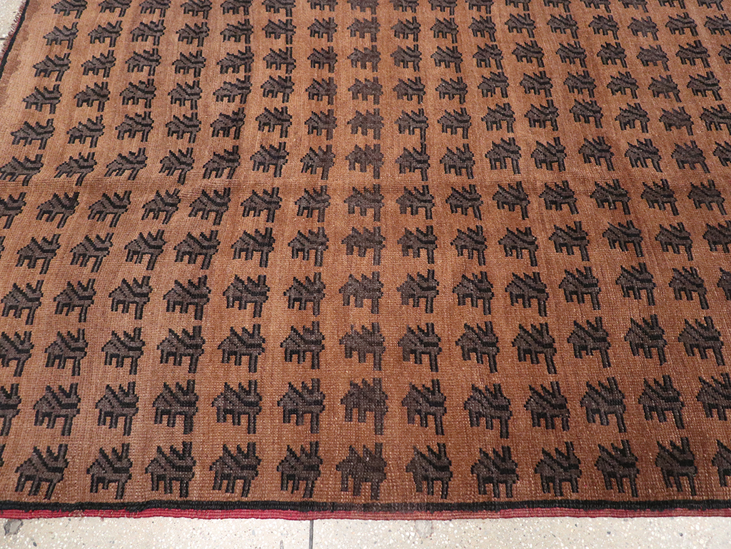 Vintage Turkish Anatolian Room Size Carpet, No.32588 - Gsblank