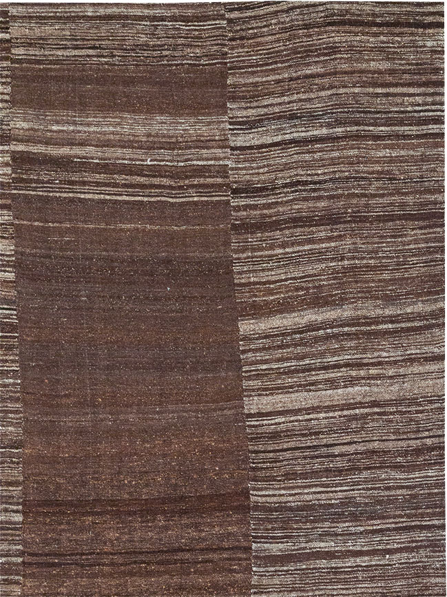 Modern Turkish Flatweave Kilim Large Carpet, No.32592 - Gsblank