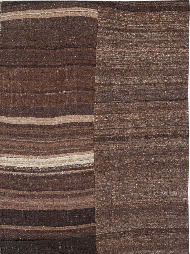 Modern Turkish Flatweave Kilim Large Carpet, No.32592 - Gsblank