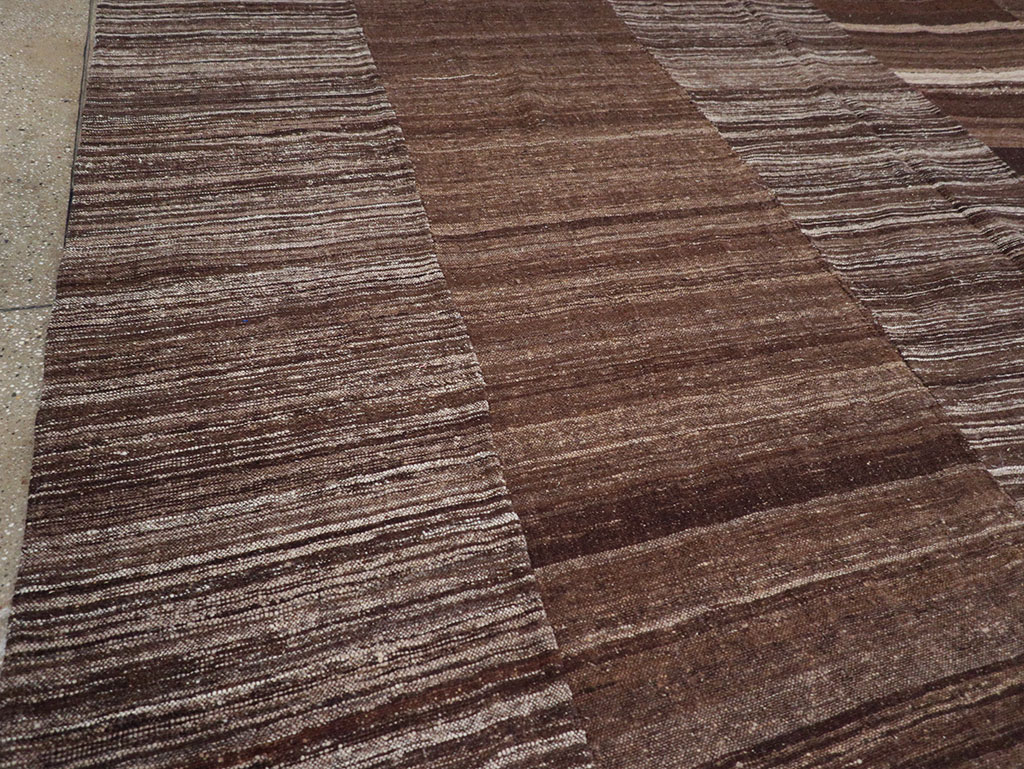 Modern Turkish Flatweave Kilim Large Carpet, No.32592 - Gsblank