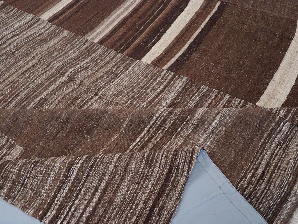 Modern Turkish Flatweave Kilim Large Carpet, No.32592 - Gsblank