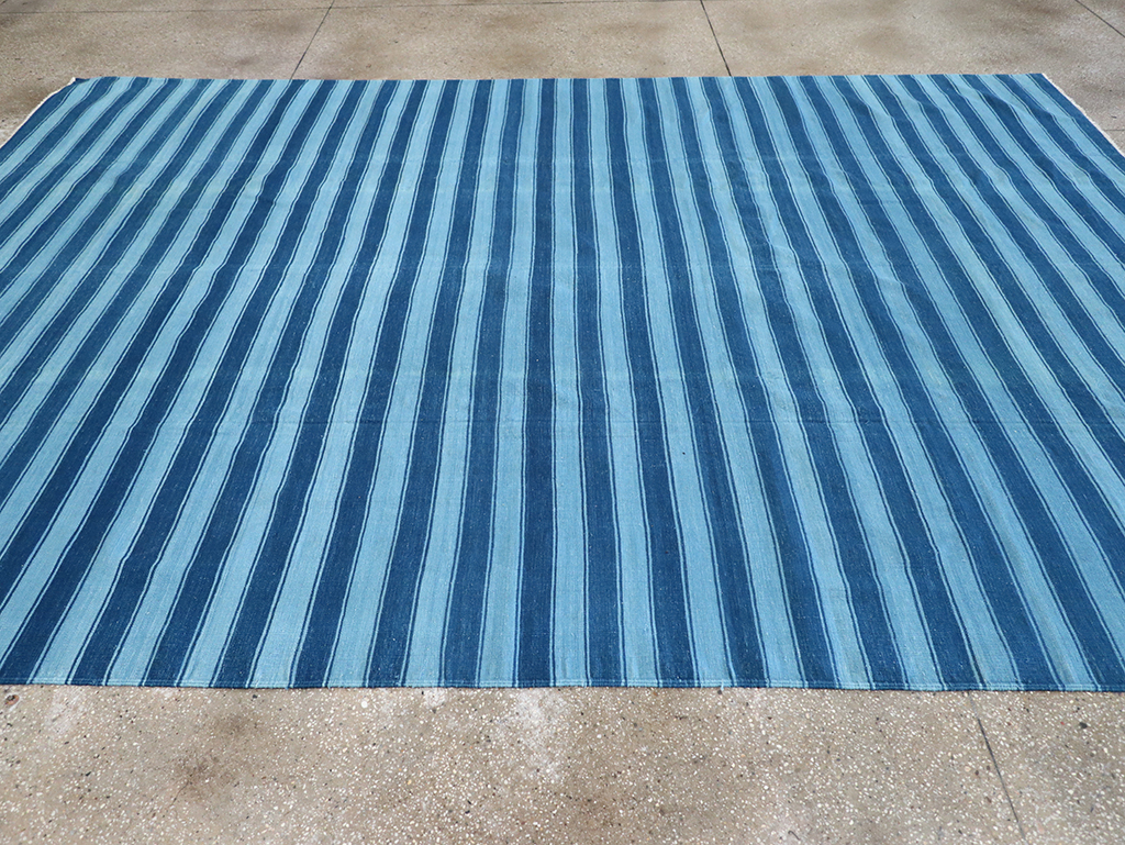 Vintage Indian Dhurrie Flatweave, No.32597 - Gsblank