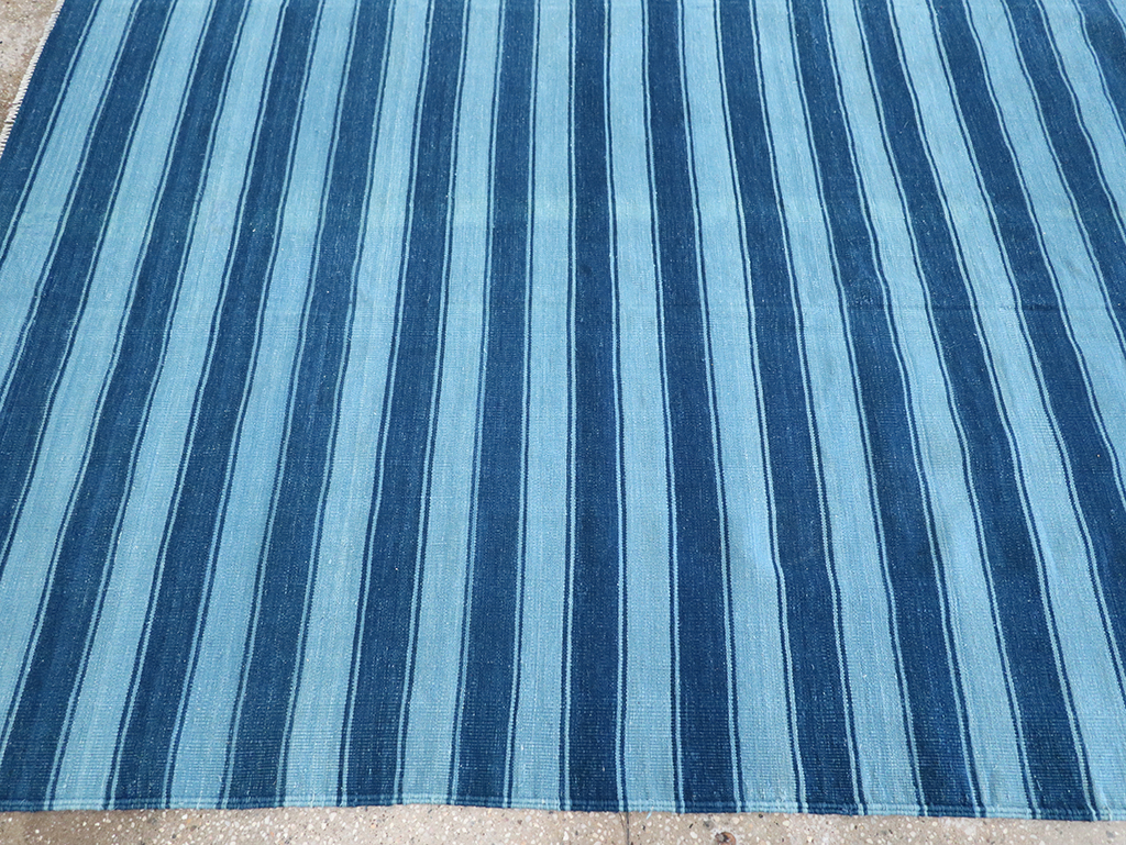 Vintage Indian Dhurrie Flatweave, No.32597 - Gsblank