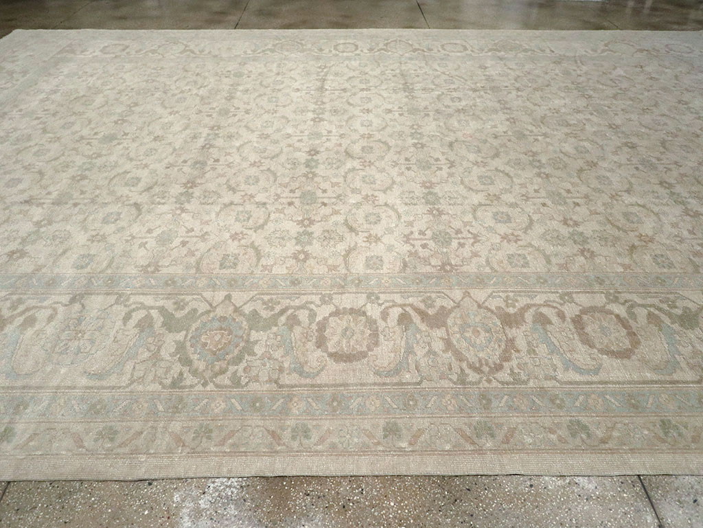 Vintage Turkish Oushak Oversize Carpet, No.32599 - Gsblank