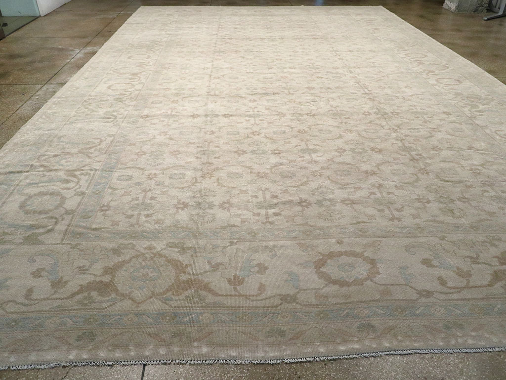 Vintage Turkish Oushak Oversize Carpet, No.32599 - Gsblank