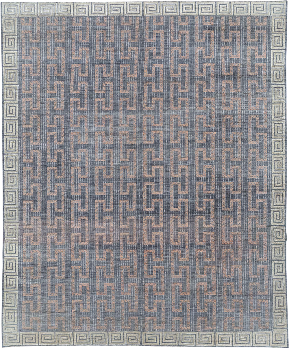 Modern East Turkestan Khotan Room Size Carpet, No.32603 - Gsblank