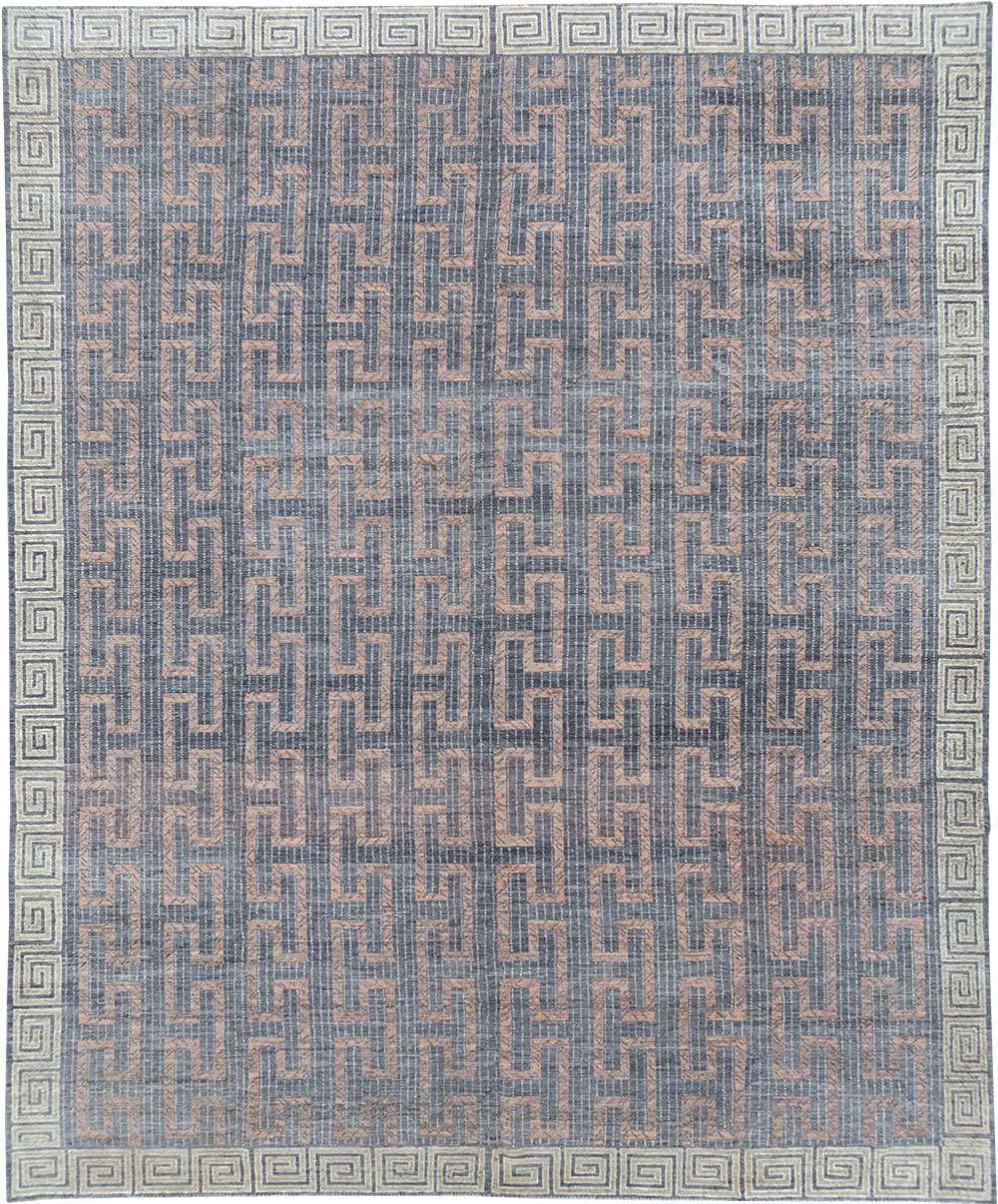 Modern East Turkestan Khotan Room Size Carpet, No.32603 - Gsblank
