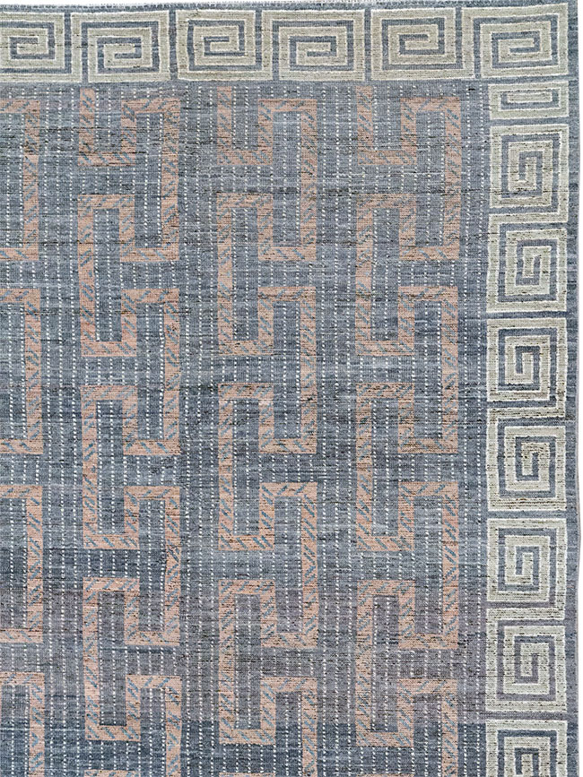 Modern East Turkestan Khotan Room Size Carpet, No.32603 - Gsblank