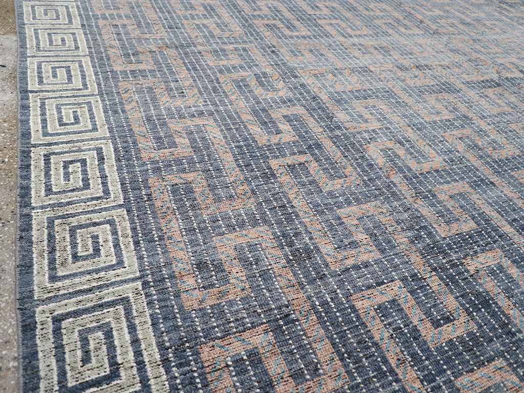 Modern East Turkestan Khotan Room Size Carpet, No.32603 - Gsblank