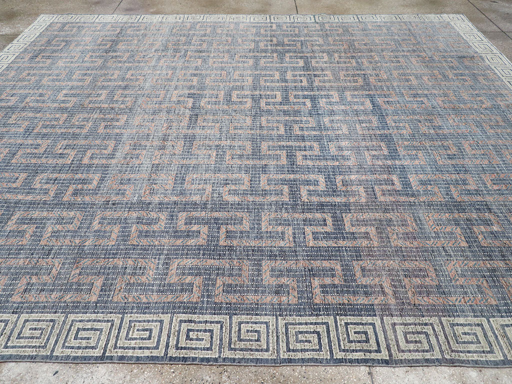 Modern East Turkestan Khotan Room Size Carpet, No.32603 - Gsblank