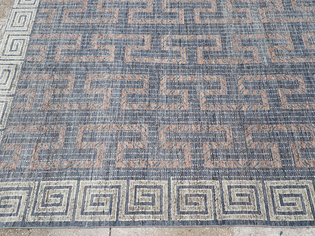 Modern East Turkestan Khotan Room Size Carpet, No.32603 - Gsblank