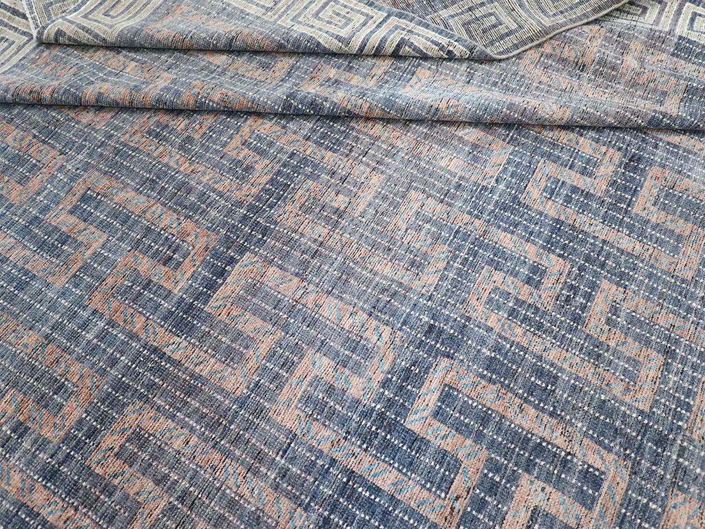 Modern East Turkestan Khotan Room Size Carpet, No.32603 - Gsblank