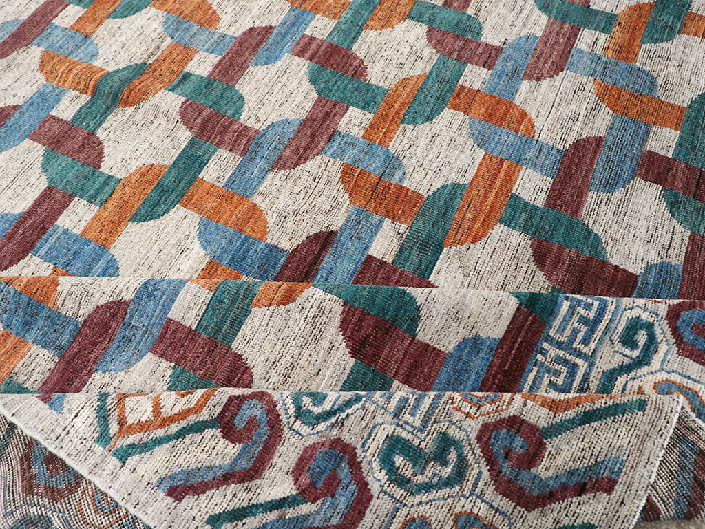 Modern Khotan Carpet, No.32604 - Gsblank