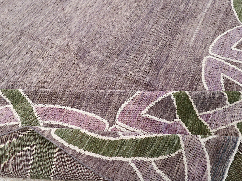 Modern East Turkestan Khotan Room Size Carpet, No.32605 - Gsblank